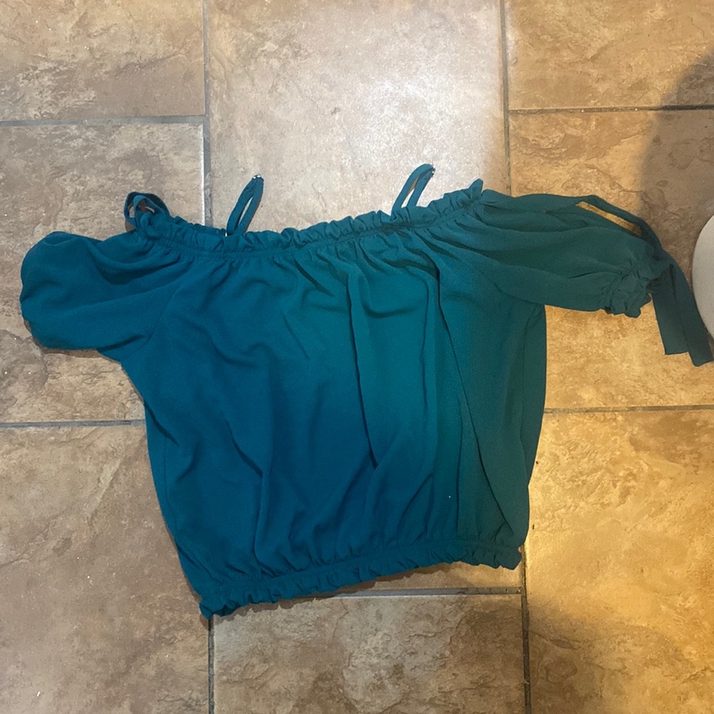 Off the shoulder shirt